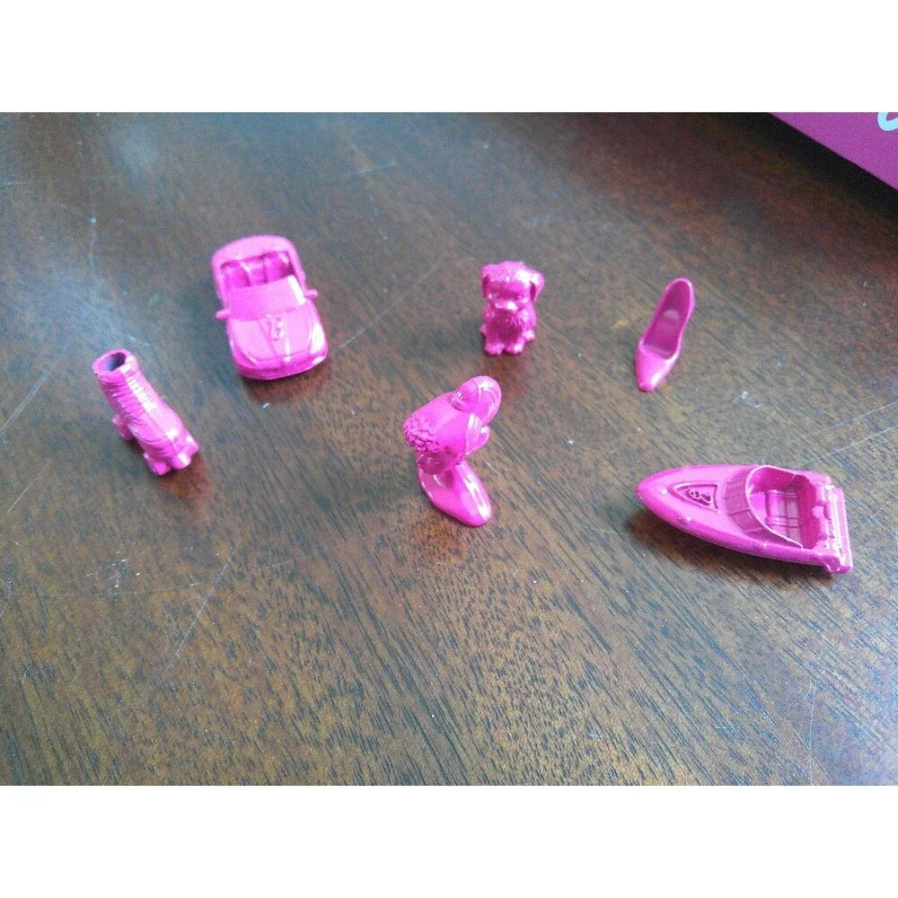 Hasbro Monopoly Barbie Edition Step Into Your Dream World Open Box Complete